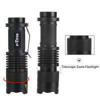 Bicycle Front Waterproof Zoom Torch Light