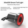 XLITE100 Bicycle Flashlight Bike Rear Light Auto Start/Stop Brake Sensing IPx6 Waterproof LED Charging Cycling Taillight