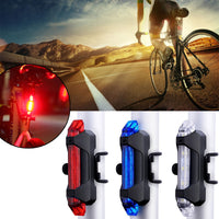 Bicycle USB Rechargeable LED Tail Light